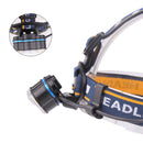 XANES 2606-3 LED White Red Light HeadLamp Motorcycle E-bike Bike Bicycle Cycling Camping Running Hik