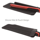 Black Resistant Silicone Mat Pouch for Flat Iron, Curling Iron,Hot Hair Too P1S1