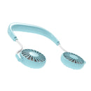 360 Adjustable Portable Mini Fan Li-ion Battery Hands Free Cooling Fan USB Rechargable Hanging Neck Sport Fan Mini Air Fan