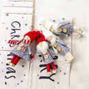 1 Set 4Pcs Christmas Tree Decorations Felt Cloth Ornaments Christmas Pendan