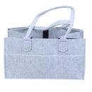 Foldable Baby Diaper Caddy Organiser Removable Lid Storage Bag Kid Toys PortA2J7