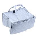 Foldable Baby Diaper Caddy Organiser Removable Lid Storage Bag Kid Toys PortA2J7