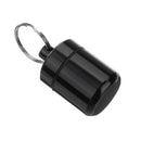 Portable Mini Medicine Bottles Holder Alloy Pill Drug Box Earplug Storage Waterproof