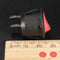 5Pcs Mini Round Red 2 Pin SPST ON-OFF Rocker Push Button Switch