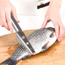 KCASA KC-FS010 Stainless Steel Fish Scale Scraper Scaler Remover Peeler Kitchen Seafood Tools