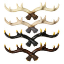 Mini Deer Antler Rack Resin Wall Hanging Coat Antler Hook Wall Design Home Decorations