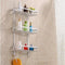 Hollow Out Aluminium Bathroom Kitchen Storage Rack Commodity Shelf Sundries Holder