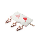 Cloth Hangers Travel Folded Portable 3 bathroom clamp Small objects receive