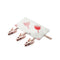Cloth Hangers Travel Folded Portable 3 bathroom clamp Small objects receive