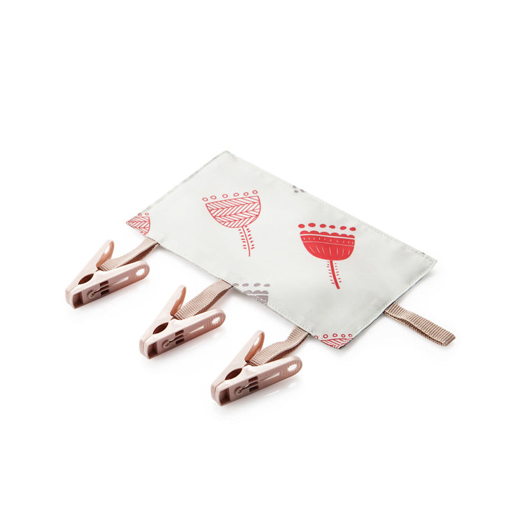 Cloth Hangers Travel Folded Portable 3 bathroom clamp Small objects receive