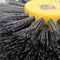 Wire Drawing Wheel Brush Drum Burnishing Polishing Wheel 80/120/240 Grit