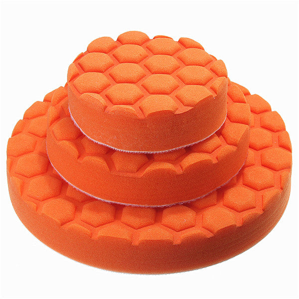 3pcs 4/5/7 Inch Buff Polishing Pad kit for Car Polisher