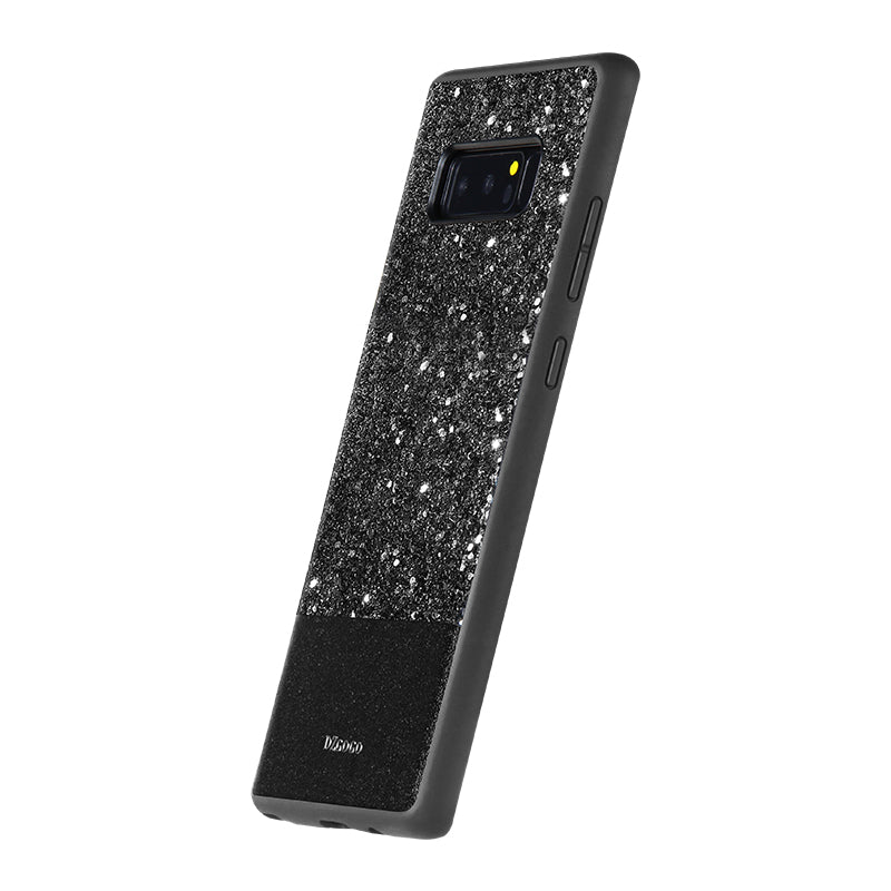 DZGOGO Diamond Bling PU Leather Protective Case for Samsung Galaxy Note 8