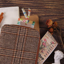 Kinbor DTB61031 Zipper Notebook Bag Schedules Planer Diary Notepad Christmas Gifts