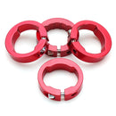 BIKIGHT Bike Handlebar Lock Bar Grip Locking Rings Bike Accessories Bicycle Cycling Motorcycle