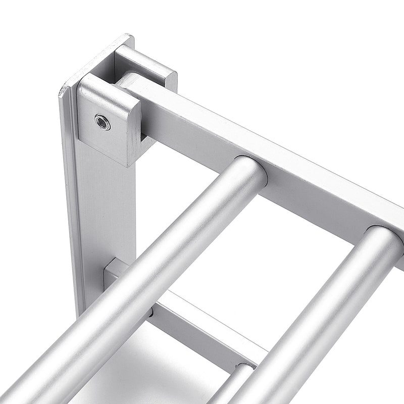 Wall Mounted Towel Holder Rack Hook Hanger Bar Shelf Rail Storage Bathroom Hotel