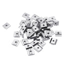 Machifit 50pcs 30M4 T Sliding Nut M4 Block Square Nuts for 3030 Aluminum Profile