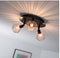 3 Way Ceiling light Modern G9 Copper Cage industrial Pendant Lamp Shade Spotlight Home Decorations