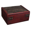 Wooden Large Jewelry Display Box Necklaces Storage Case Ring Desktop Organizer Gift