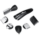 KEMEI 6 in1 Multi-functional Beard Trimmer Set Rechargeable Hair Cut Clipper Kit Ear Nose Shaver