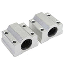 2Pcs SCS8UU Linear Motion Ball Bearing Slide Bushing for CNC