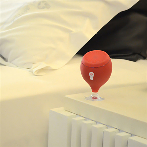 S6 Portable Bathroom Floating IPX6 Waterproof Sucker LED Light Wireless bluetooth Speaker