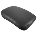 6/8 Suction Cup Black Pillion Rectangular Pad Seat For Harley Cruiser Custom