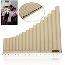 16 Pipes Beginners Pan Flute Music Instrument Panpipe Easy Learn Awesome Flutes