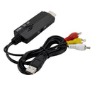 GRWIBEOU HDMI to AV RCA HD Converter 1080P Conversion Cable