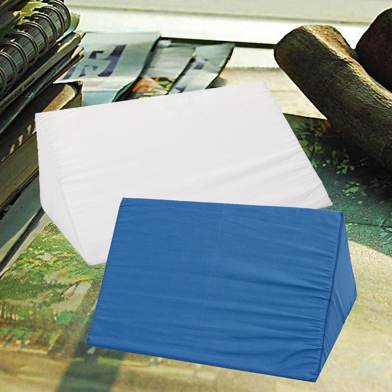 Bed Foam Wedge Pillow Back Leg Elevating Rest Acid Reflux Pain Support Cushion