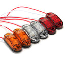 Car LED Side Marker Light Car Trailers RV Clearance Lamp E-marked Dot