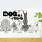 30*90 CM Cute Dogs  Wall Stickers Background Wall Stickers