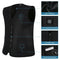 Electric Vest Heated Jacket USB Warm Shoulder Back Waist Abdomen Up Heating Pad Winter Body Warmer Cloth