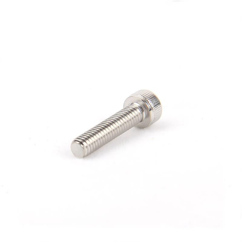 Suleve M4SH5 50Pcs M4 304 Stainless Steel 10-20mm Hex Socket Cap Head Screw Bolts Nut Optional Length