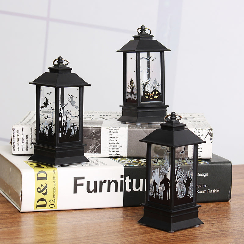 Hallowen Flame Lamp Electronic LED Candle Light Party Decorations