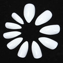 600pcs Almond Oval Shape Stiletto Pointy Full False Nail Art Tips Claw Acrylic Gel Polish