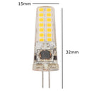 AC85-265V G4 5W 28 SMD 2835 No Strobe Silica gel LED Corn Light Bulb Ceiling Lamp Indoor Home Decor