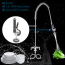 B-0107 GPM Brass Kitchen Tap Pre-Rinse Spray Head Valve Faucet With Ring