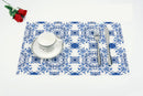 Placemat Table Mat Disc Pads Bowl Pad Coasters Waterproof Table Cloth  Pad Slip-Resistant Pad