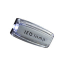 Rechargeable Blue Red LED Flashing Shoulder Light Traffic Warning Signal Lamp