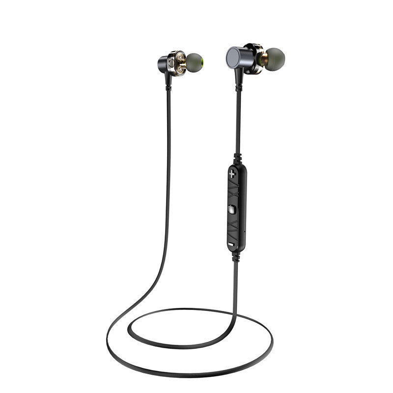 [Dual Dynamic Driver] AWEI X660BL bluetooth Earphone Magnetic Noise Cancelling Waterproof Earbud