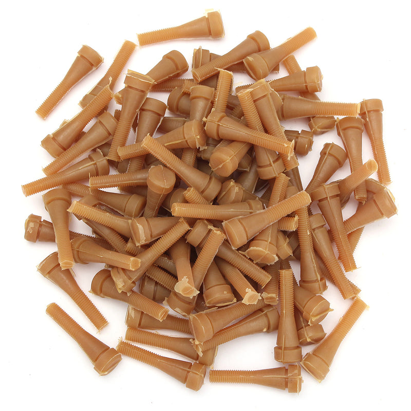 50Pcs Chicken Geese Poultry Plucking Fingers Plucker Picker Hair Removal Stick Machine Accessories for Chicken Ducks Low Breaking Durable