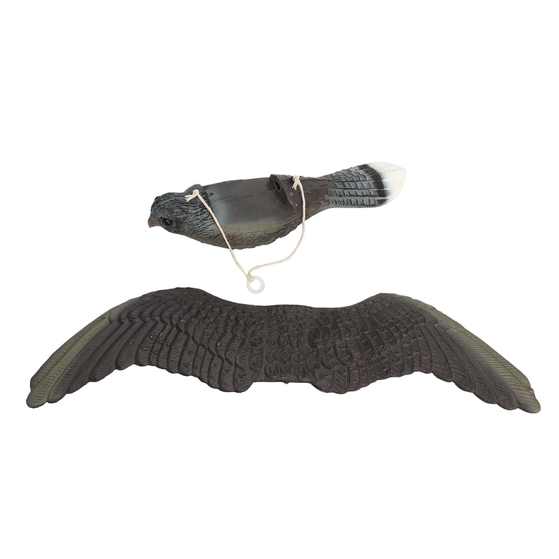 Flying Bird Hawk Owl Decoy Weed Pest Control Repellent Garden Scarer Scarecrow