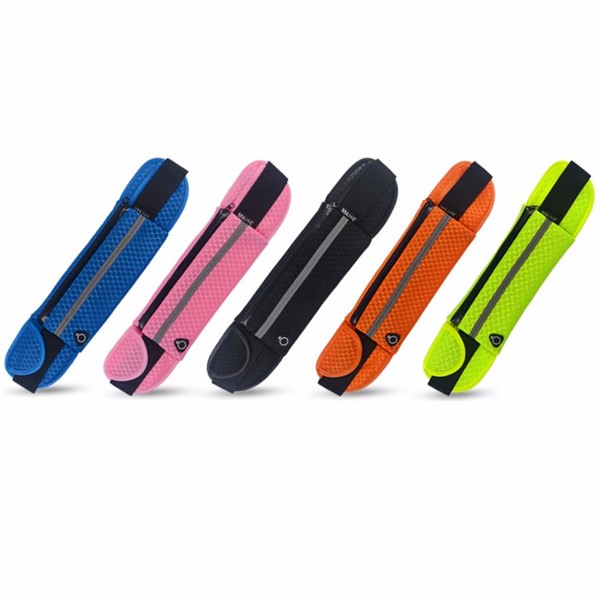 MAIYE Running Bag Sports Waist Bag Breathable Mesh Running Belt Pouch for Smartphone under 6 inch