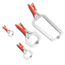 Multi-function Steel 5/6/11/18 Inch Locking C-Clamp Face Clamp Woodworking Vise Grip C Locking Plier