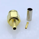 10pcs RP-SMA Female Jack RF SMA Connector for 50-1.5 For RG174 RG316 LMR100 coaxial Cable