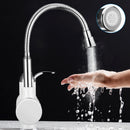 220V 3000W Tankless Instant Heating Sink Tap 360 Digital Display Electric Water Heater Faucet EU