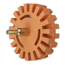 20/25mm Removal Eraser Wheel Power Drill Arbor Adapter 4 inch Rubber Pinstripe