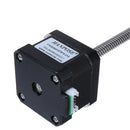 HANPOSE 17HS3401-S T8x8 Nema 17 Lead Screw Stepper Motor Linear Actuators 34mm 1.3A 28N.cm 4-lead 42 Motor 100-500mm Trapezoidal Lead Screw for 3D printer Z Axis