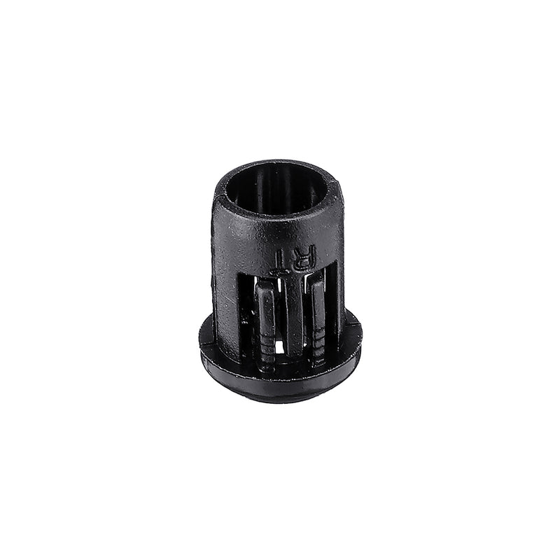 200pcs 3MM LED Holder Black Plastic Diode Lampshade Holder Clip Bezel Mount Light Case Cup Bezels Mounting Cases